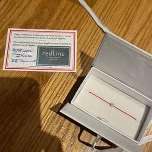 Redline diamond bracelet